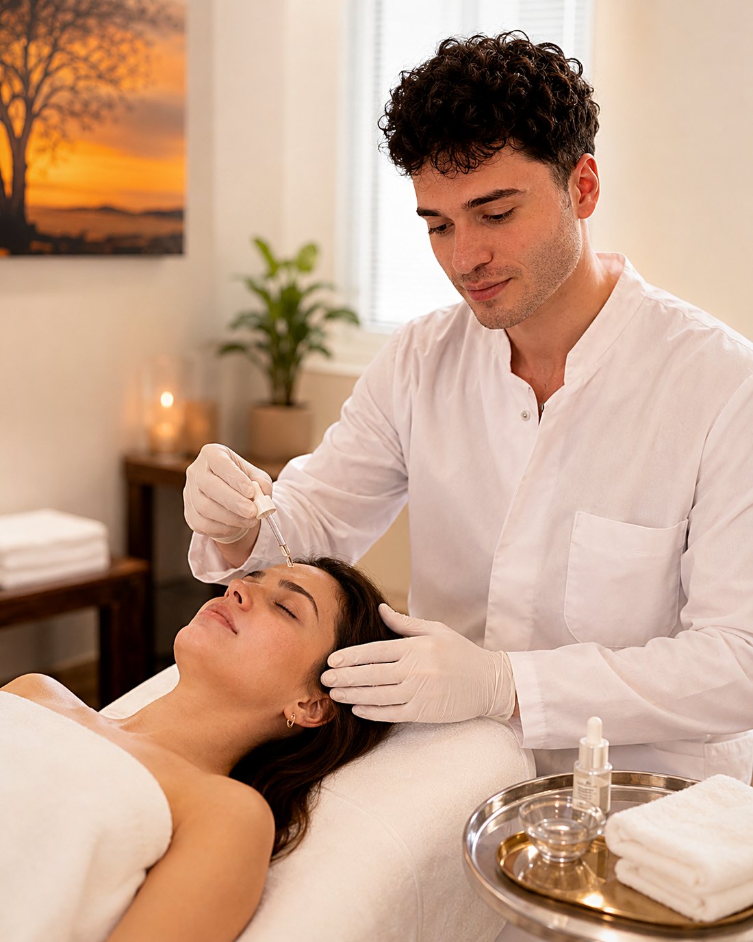 Peeling- und Wirkstoffbehandlung bei Maison Sylvain Roth